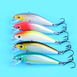 Señuelo Minnow Mini duro para pesca de perca y trucha
