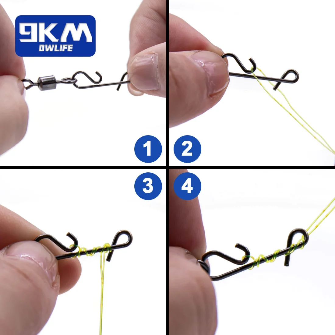 9KM 50-200 Uds pesca Snap Power Clip de acero inoxidable cambio rápido señuelo línea conector alta resistencia agua salada agua dulce - imagen 4