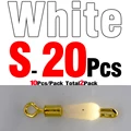 S White 20PCS