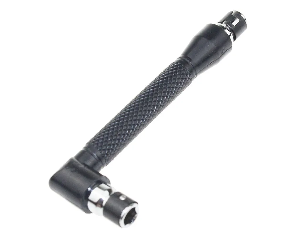 Mini llave en L de doble extremo 6,35mm, destornillador de ángulo recto de 90 °, herramienta de mantenimiento del hogar - imagen 2