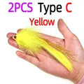 2pcs Type C Yellow