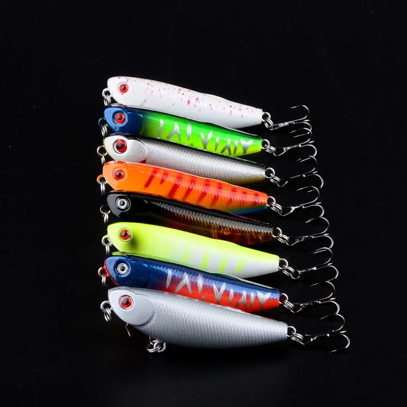 Micro señuelo duro flotante tipo Minnow para lubina, carpa y barracuda - imagen 4