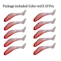 10pcs red