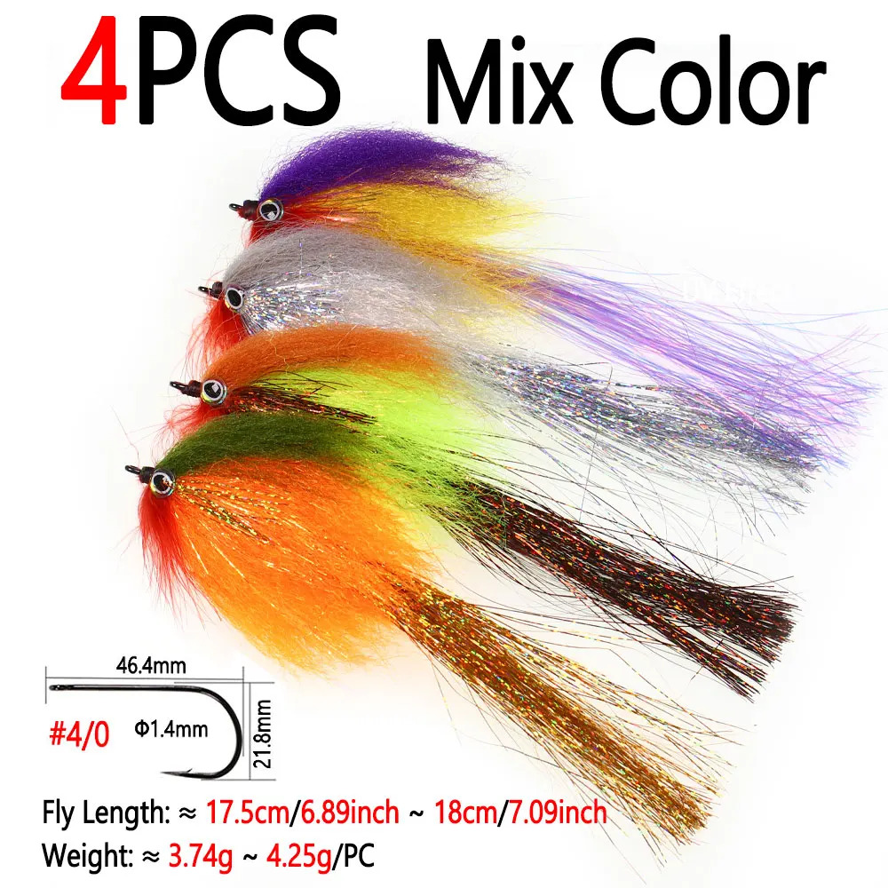 4pcs Mix Colors