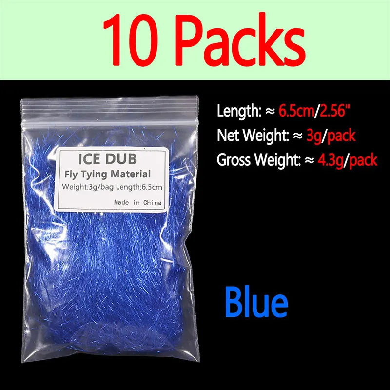 10 Packs  Blue