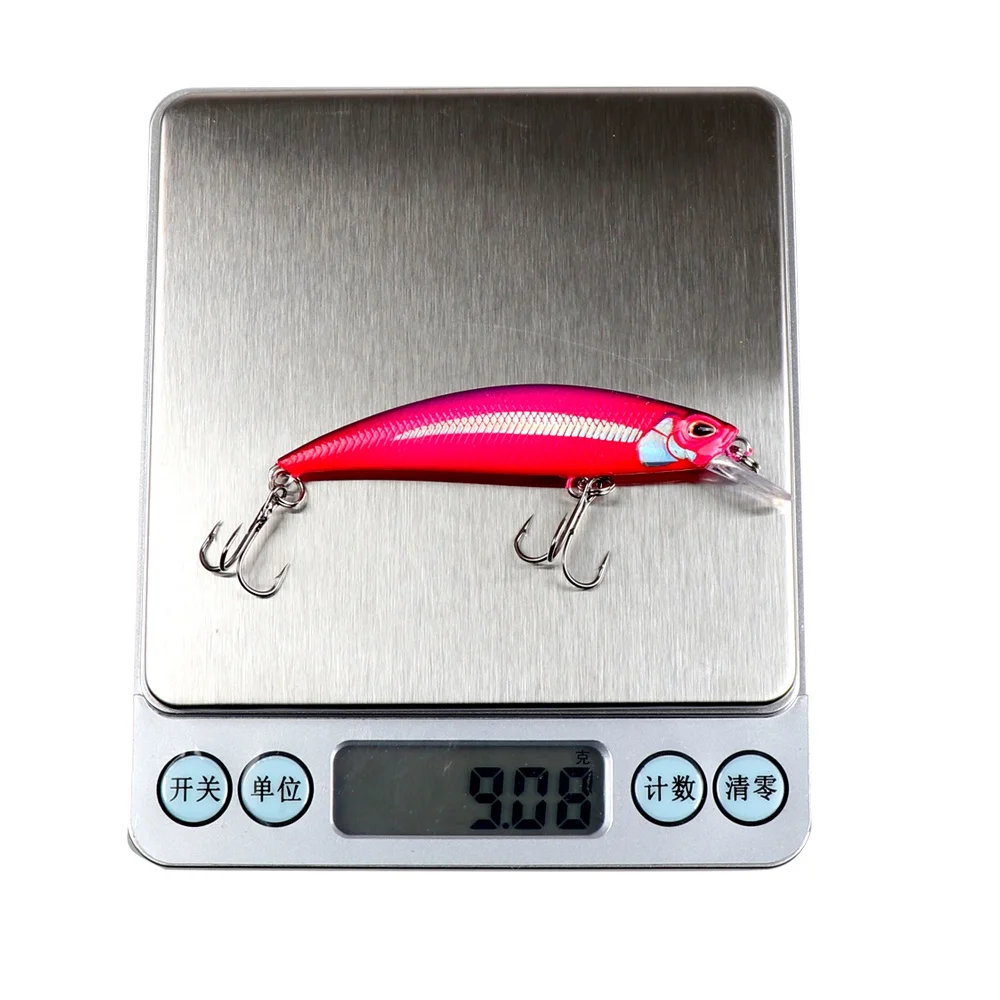 Señuelo de pesca que se hunde, cebo duro de 7cm/9g, aparejo de pesca, señuelo de tiro largo de agua de camarón fantasma - imagen 4