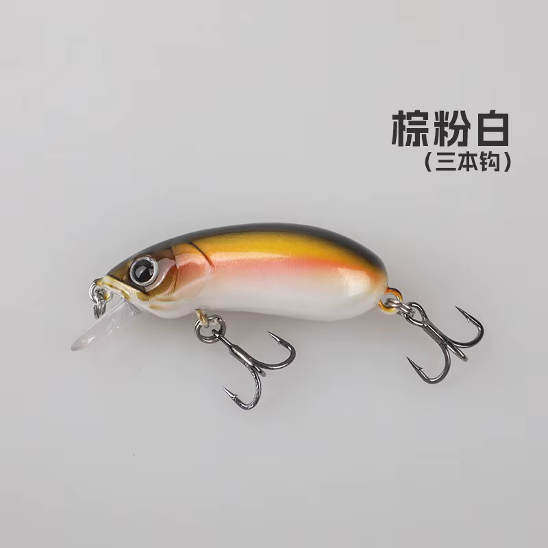 Crankbait hundimiento lento – Minnow duro para lubina y lucio - imagen 3
