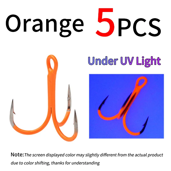 5pcs UV Orange