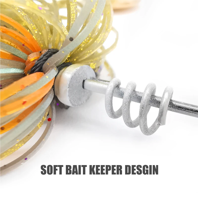 Cebo giratorio de rendimiento Lureholic, cebo de pesca con señuelo de cuchara de alta velocidad de 7 ~ 18g - imagen 5