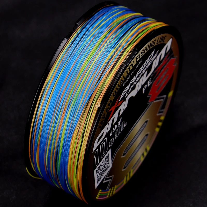 Hilo de pescar colorido YGKV8 Original e importado de Japón, hilo de PE de 8 hebras, 150-500m - imagen 3