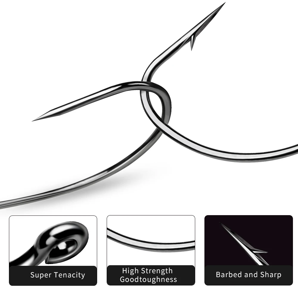 PROBEROS Jig Head para vinilo – Anzuelo de pesca duradero - imagen 3