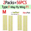 56pcs Type F1 M