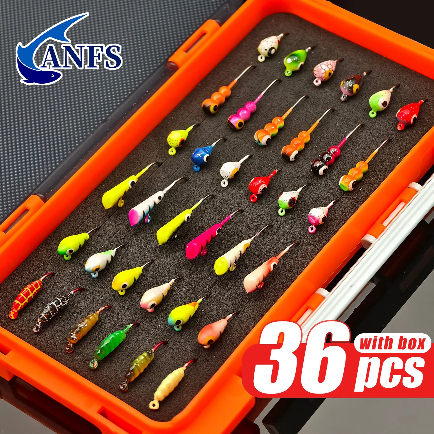 Plantillas pesca en hielo ANFS – Walleye