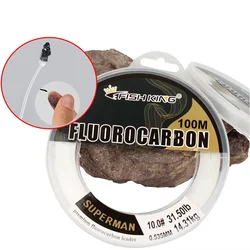 NGB Fluorocarbono Línea Líder para Carpa 100%