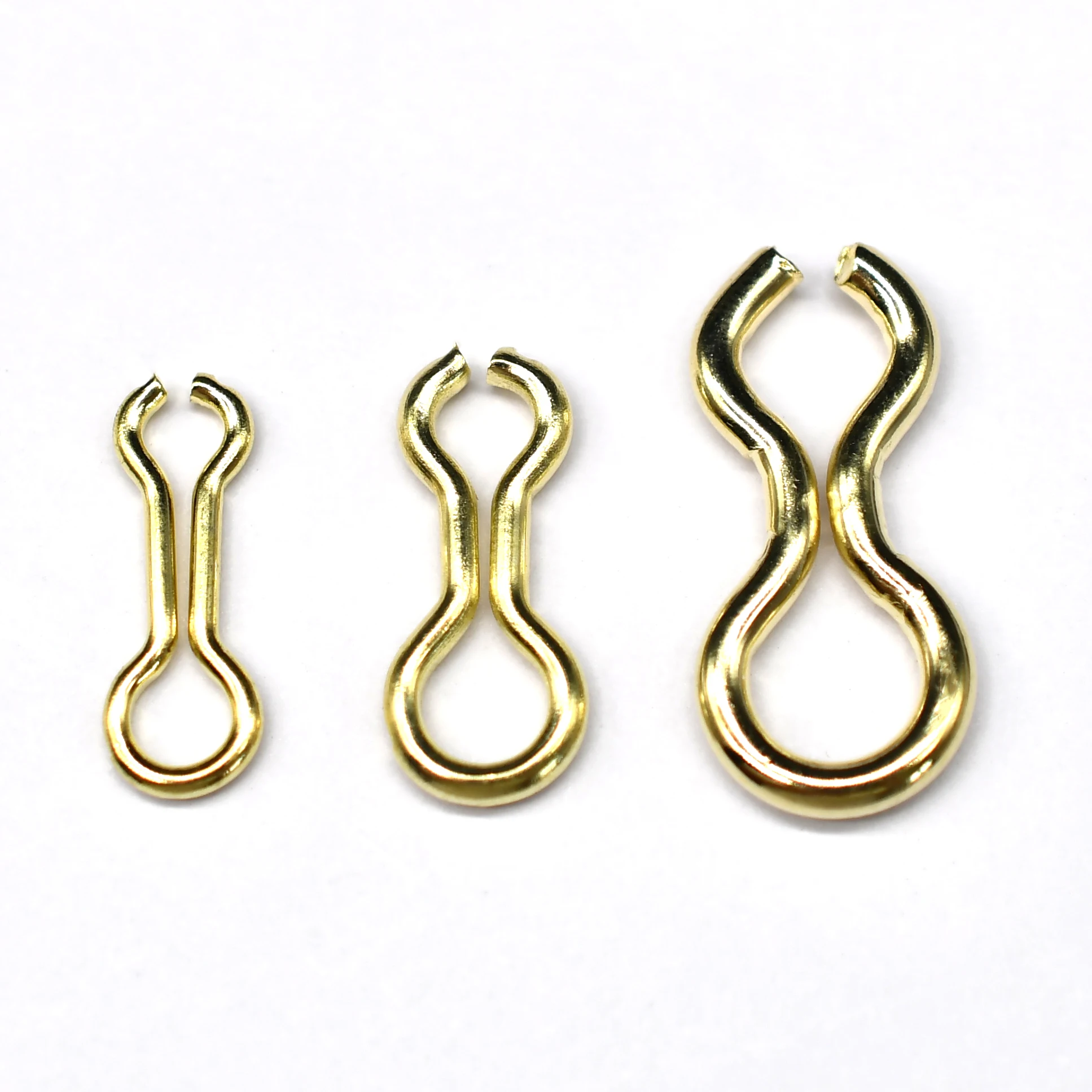 Anillas forma de 8 para pesca MNFT – Acero inoxidable y latón - imagen 5
