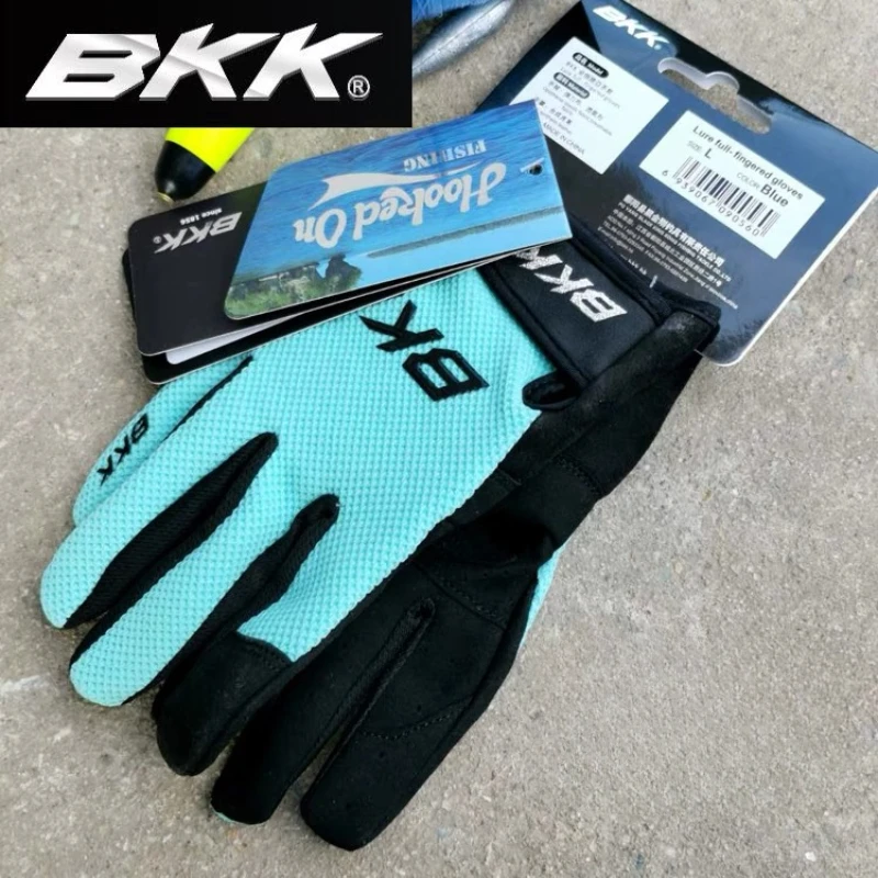 Guantes pesca BKK Luya – Medios dedos antideslizantes y transpirables - imagen 2
