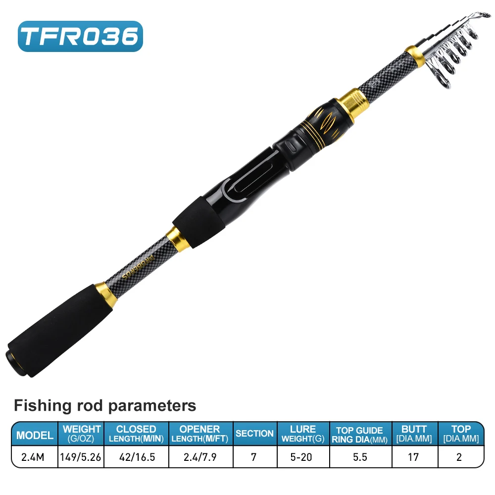 2.4m Fishing Rod