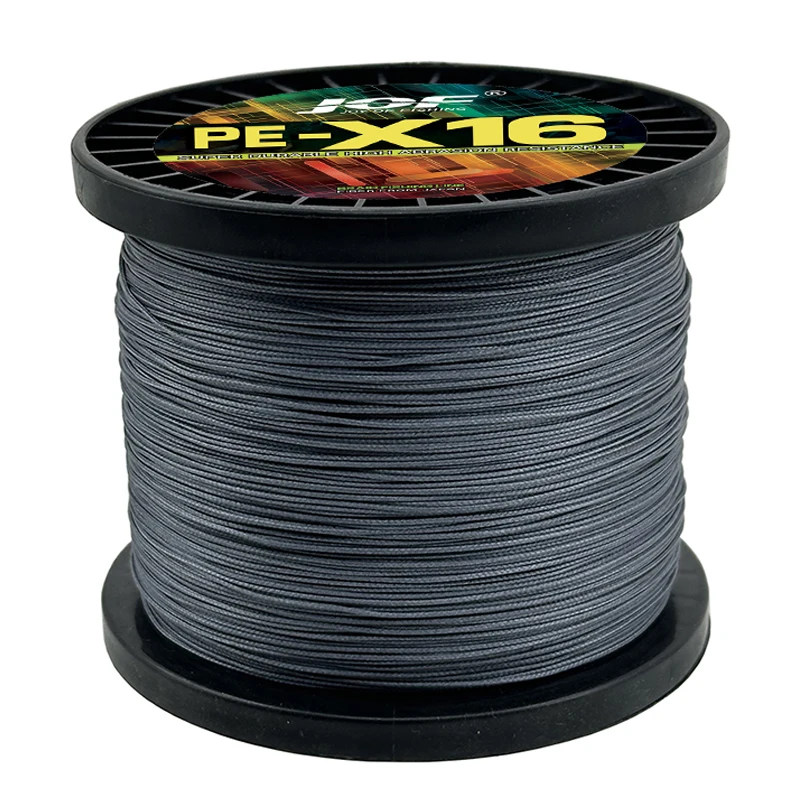 JOF-sedal de Pesca trenzado de PE, multifilamento de 16 hebras, 100M, resistente a la abrasión, 0,16-0,80mm, 25-200lb, Pesca de agua dulce y salada de mar - imagen 3