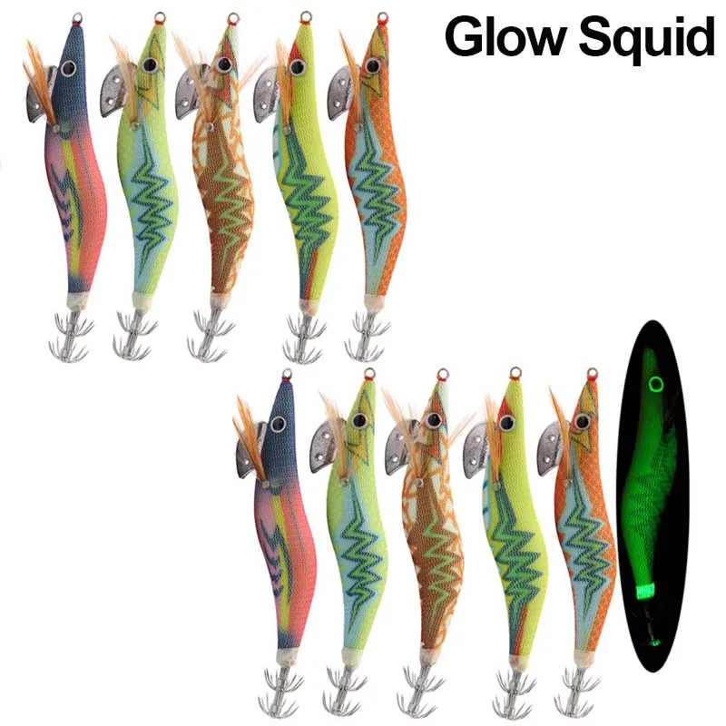 Glow squid lure
