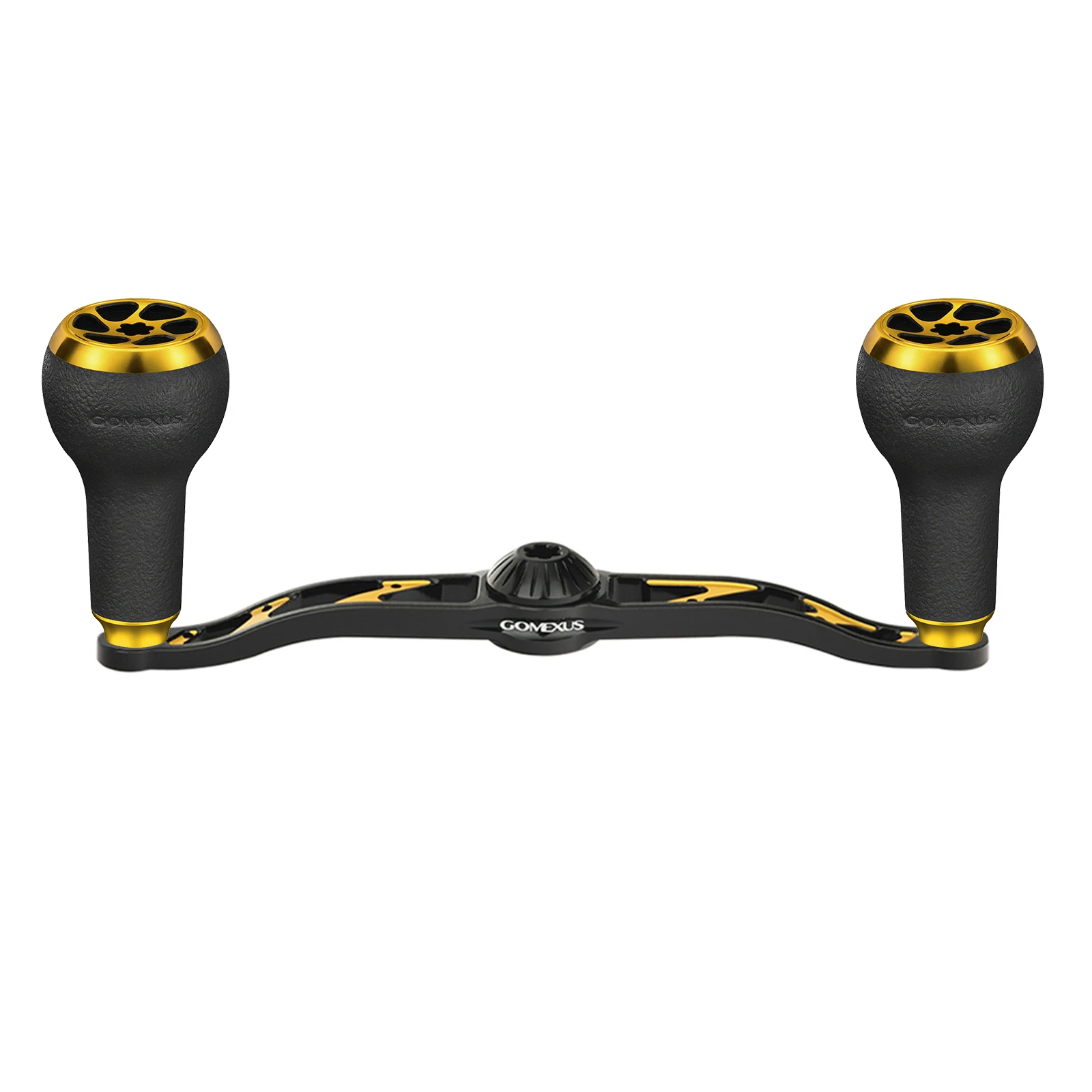 Gomexus-mango liso de aluminio de 8x5mm para carrete de Baitcasting Shimano Daiwa Abu Gracia Okuma Lew's Kastking Haibo BDH 120mm