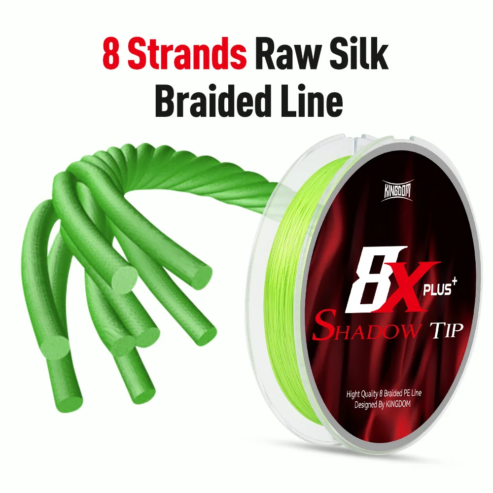 Kingdom Micro líneas de pesca calientes 8 hebras trenzadas PE 150m 300m Japón línea de pesca multifilamento suave línea de PE pesca en agua de mar - imagen 5