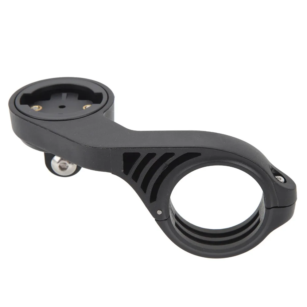 Soporte ciclocomputador fibra nailon negro fácil instalar Garmin/Bryton