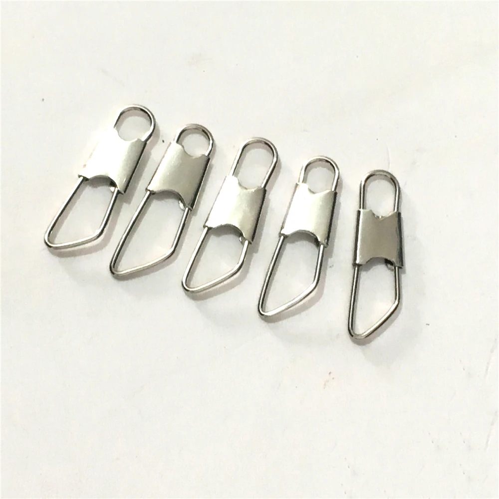 1000 unids/lote 1 # /2 # /3 # /4 #   Blanco negro Acero inoxidable tipo A conector de clavija rodamiento giratorio aparejos de Pesca accesorios Pesca - imagen 4