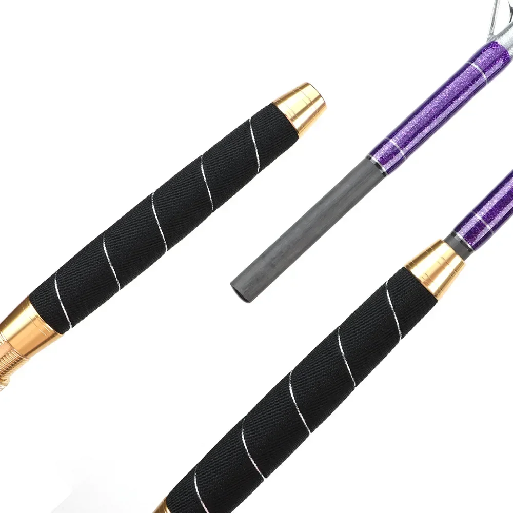 Mavllos Cruise Grouper Jigging Rod, señuelo 300-1000g línea 40-80lb barco de aguas profundas caña de pescar de atún con modelo de fundición giratoria - imagen 5