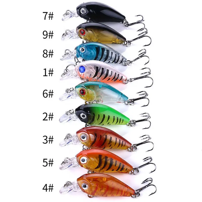 Señuelo Mini Crankbait Flotante para Lucio, Walleye y Muskie - imagen 4