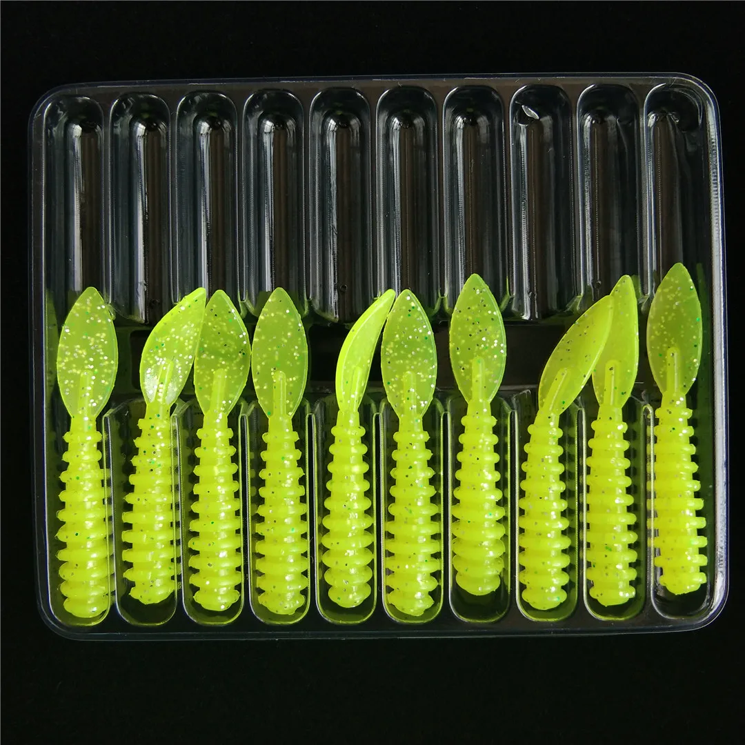 TSURINOYA 36mm 4,2g 50 Uds Ajing pesca señuelo suave PROMENADE Rockfish MEBARU silicona plásticos blandos UV señuelo de pesca - imagen 4