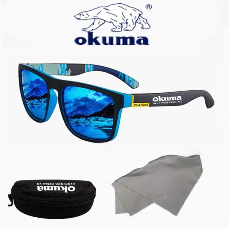 Okuma gafas de sol polarizadas UV400 para hombres y mujeres caza al aire libre, pesca, bicicletas de conducción, gafas de sol caja opcional - imagen 2