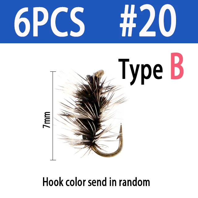 6PCS B Size 20