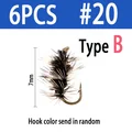 6PCS B Size 20