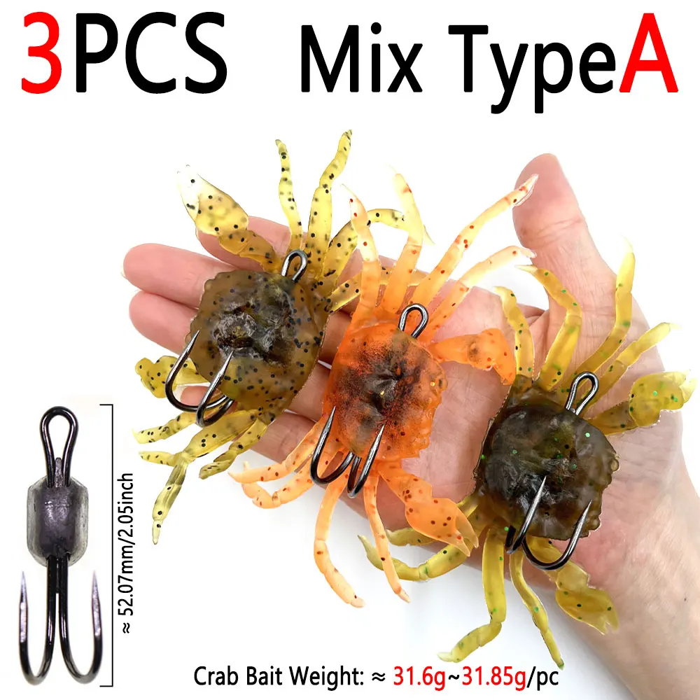 3pcs Mix Color A