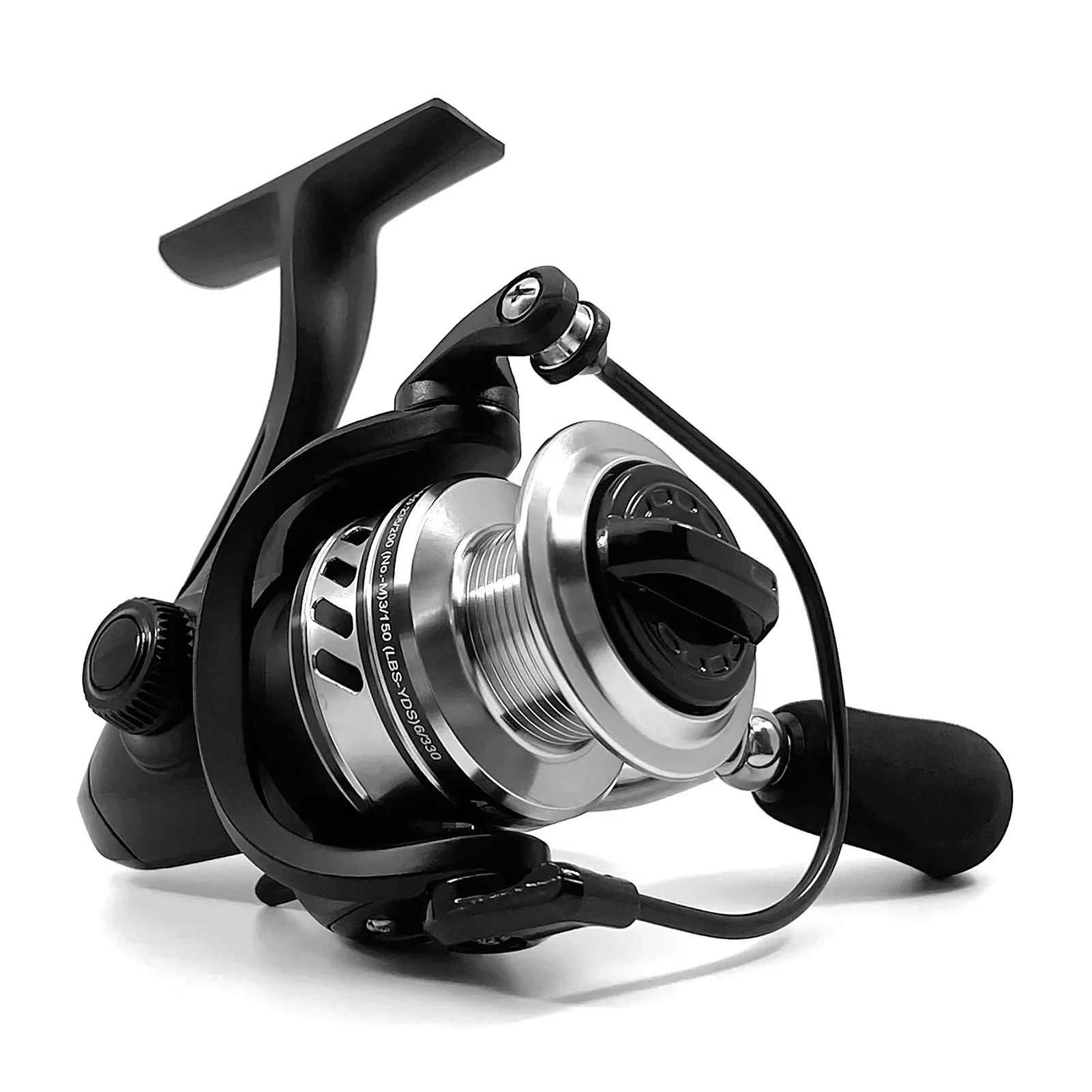 Carrete Spinning Ashconfish 5000 Alta Capacidad Agua Salada
