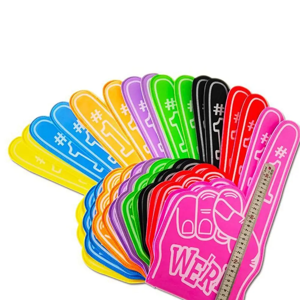Guantes de espuma para animadoras, manoplas de espuma EVA para dedo, de gran ambiente, 1 piezas - imagen 5