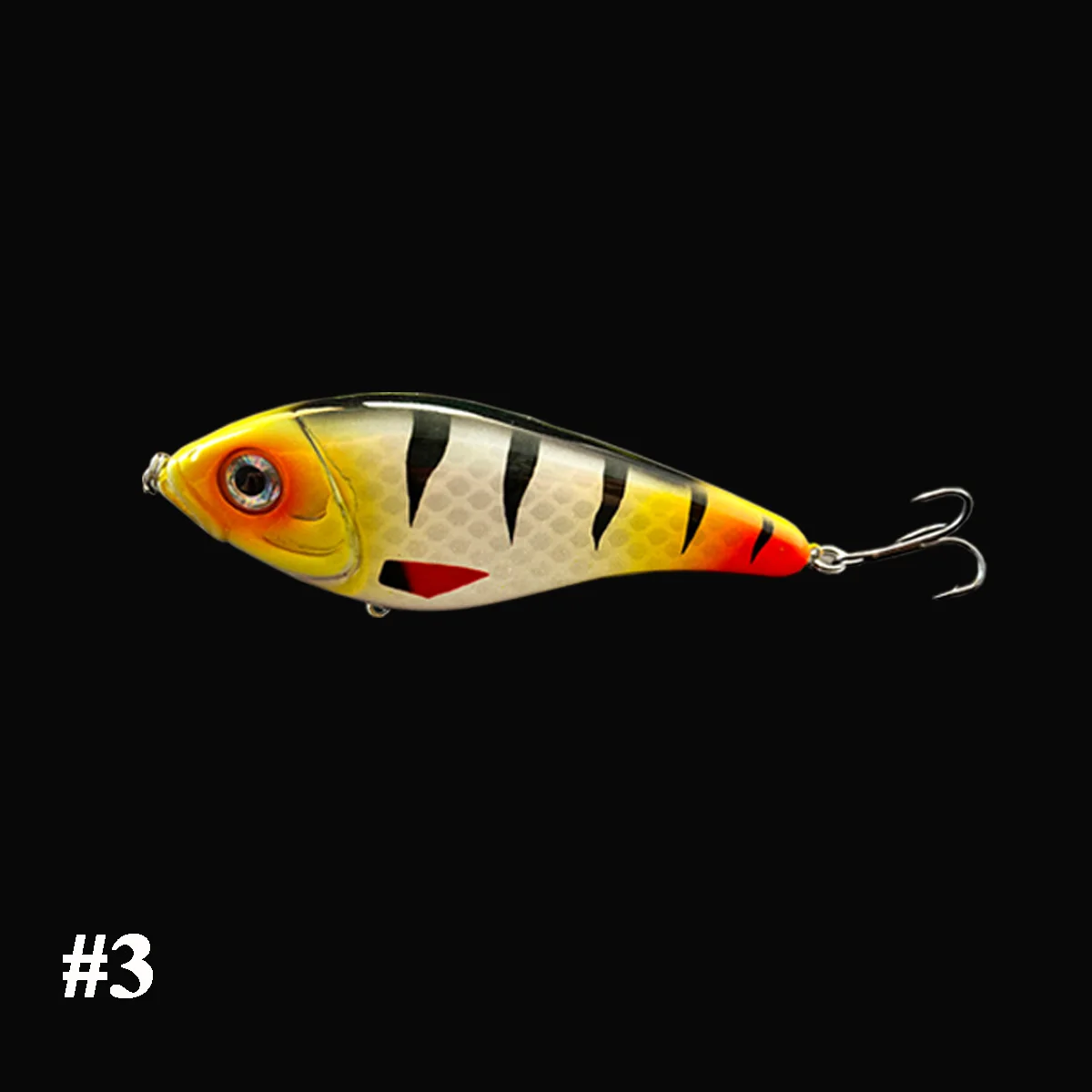 Jerkbaits de natación almizclados de 115mm y 35g, señuelos deslizantes de hundimiento lento, Crankbaits de sonido fuerte, señuelo Jerkbait para pesca de Lucio, Walleye Westin - imagen 3