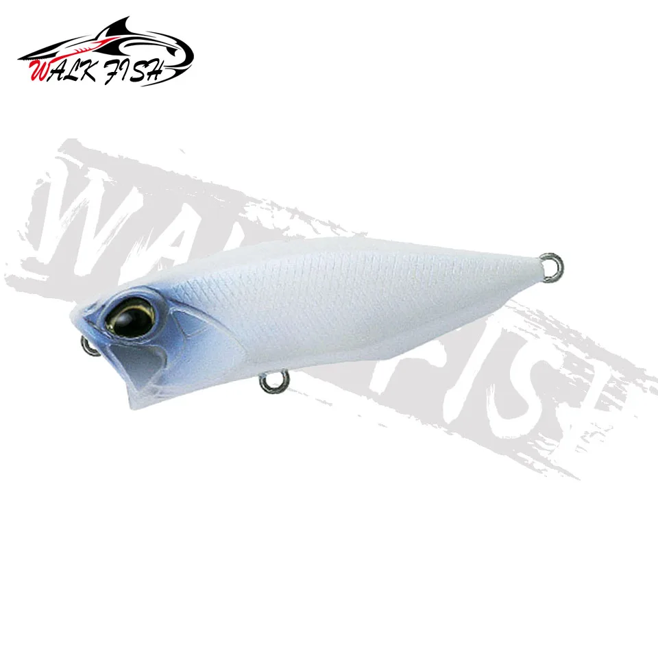 WALK FISH-Señuelos de Pesca flotantes, cebo duro de 64mm, 9g, ojos 3D, Topwater, lubina, trucha, Lucio, Wobblers artificiales, 1 piezas - imagen 4