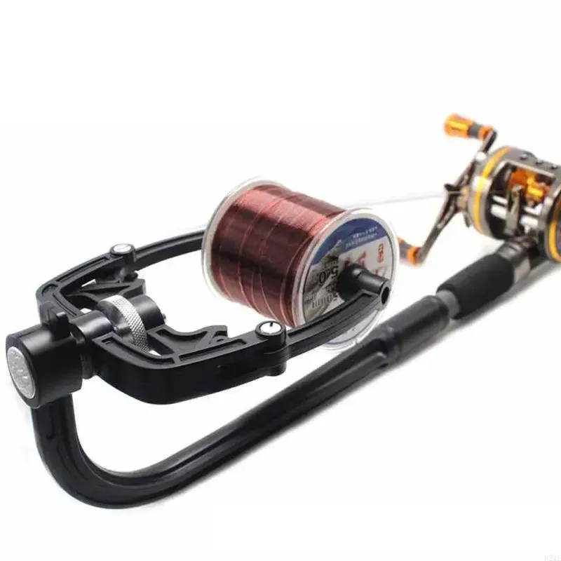 Vislijnoproller Draagbare hoge snelheidsverhouding Spinning Casting Reel Lijn Windvissen Gereedschap Vissen Accessoire Rubberen grip - imagen 3