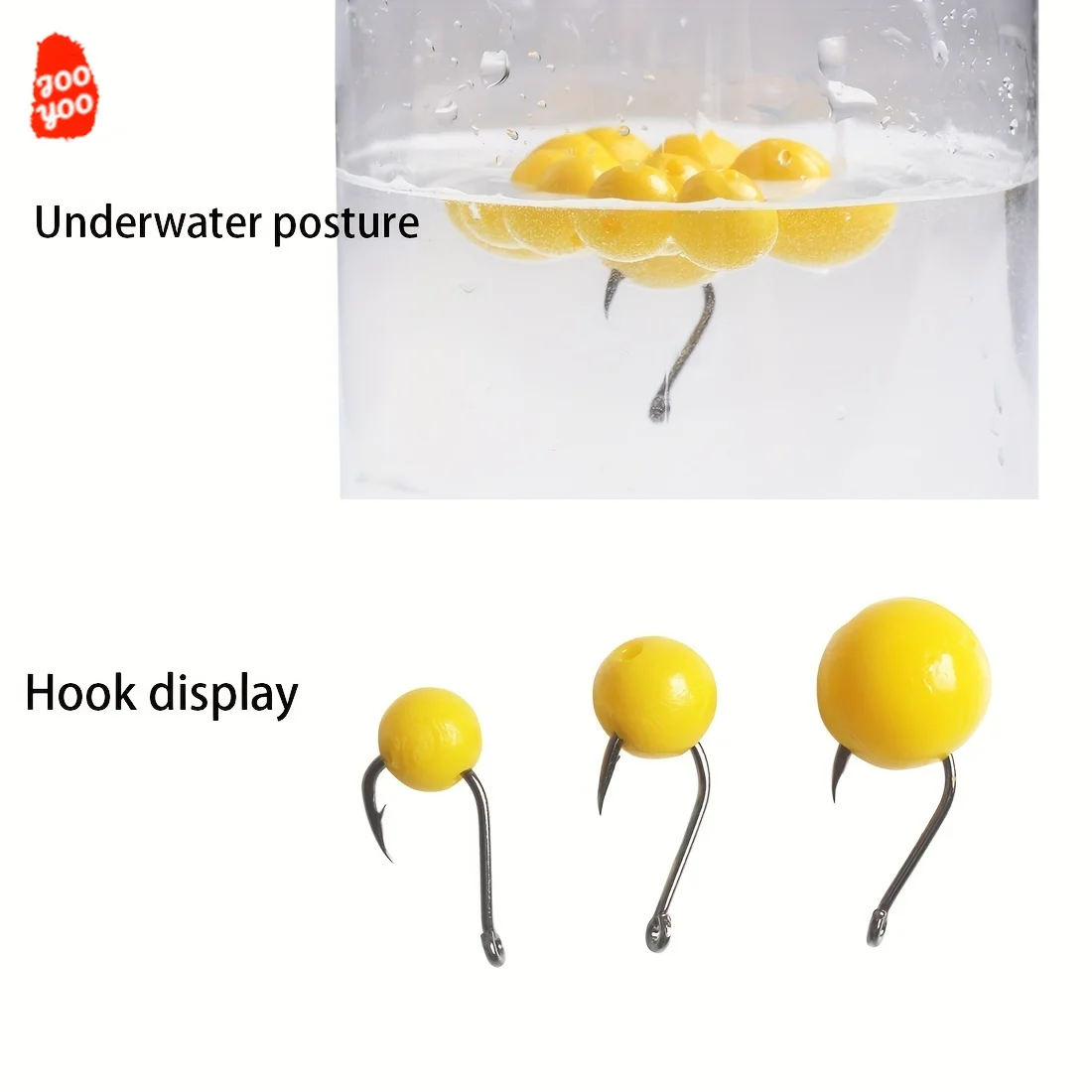 Bolitas flotantes de pesca salvaje, bolas de cuentas de agua con sabor a maíz para peces de mar, carpa y cruciano, señuelo de pesca grande, suministros de cebo - imagen 5