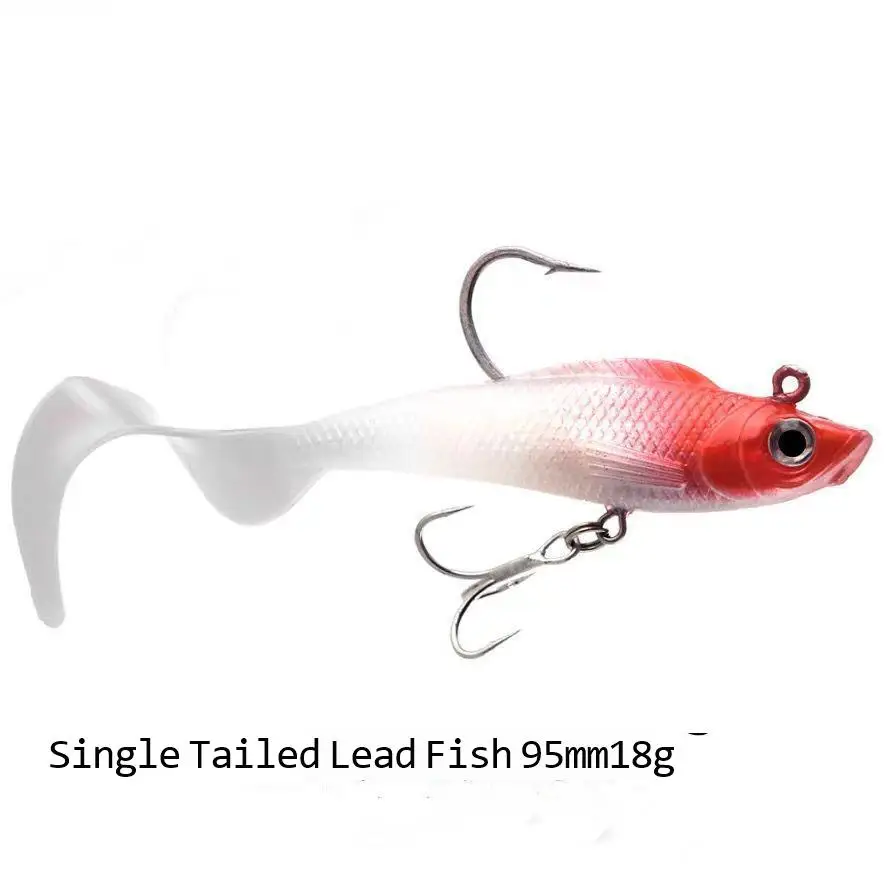 Pez de plomo tensado único 95 mm18g