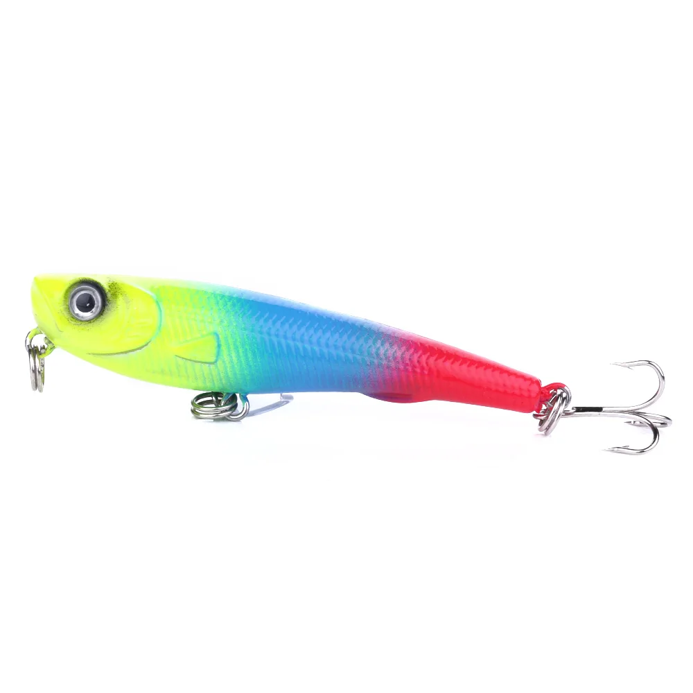Señuelo lápiz topwater flotante con acción zigzag para lubina - imagen 5