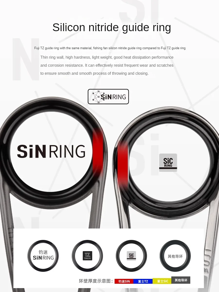 DIAOMI-caña de pescar ultraligera FUJI, con punta UL sólida, Ajing, giratoria de alto carbono, para fundición de trucha, 1,53 M, 1,68 M, 1,8 m, 1,98 M - imagen 4