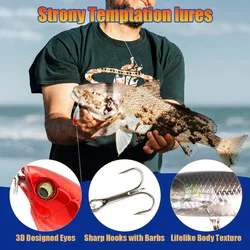 24 caja ciega navideña, juego de pesca para entusiastas de la pesca, lápiz, cebo suave, placa de hierro, regalo brillante