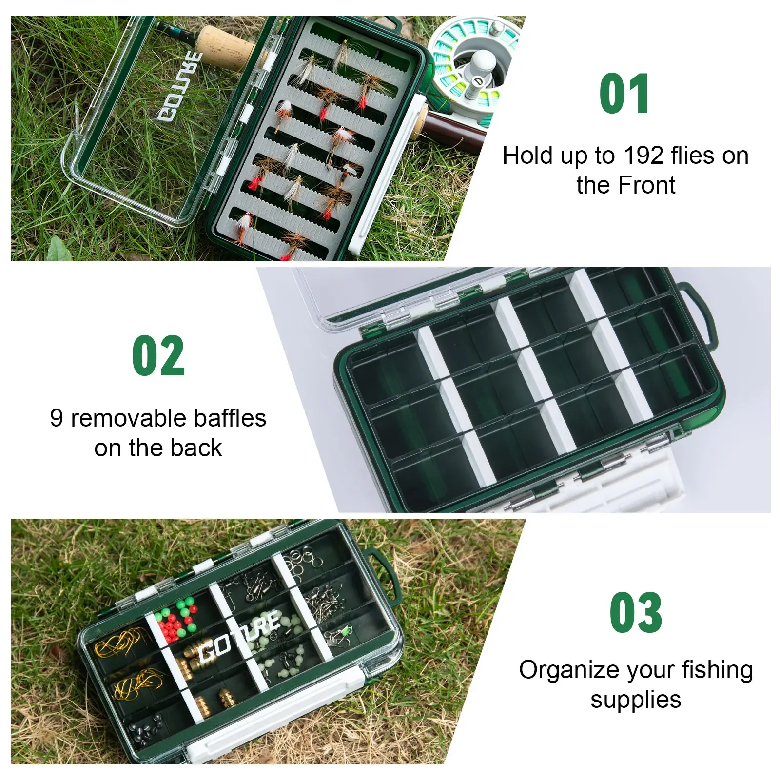 Organice sin esfuerzo su equipo de pesca con esta versátil caja de aparejos