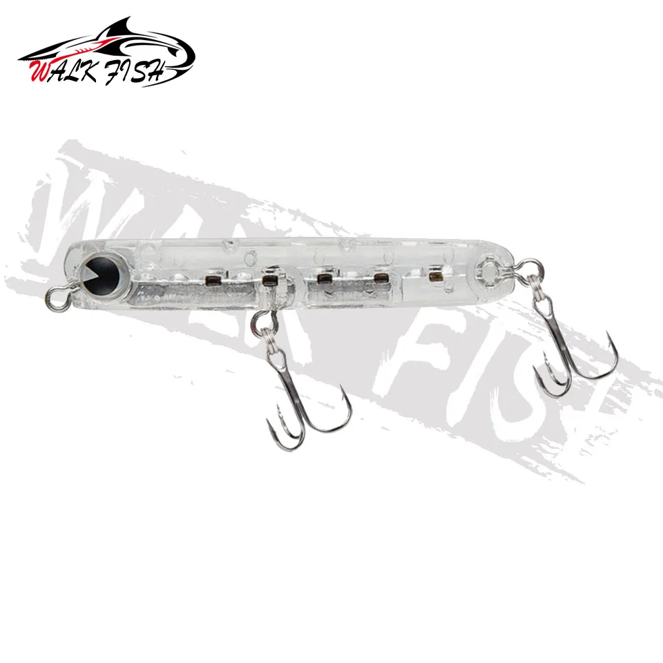 WALK FISH-señuelo de pesca Artificial, cebo de 60mm y 4,8g, perca de lápiz japonés, Crankbaits, lubina, carpa, Wobblers - imagen 3