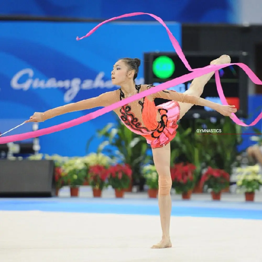 Cinta de ballet con varilla giratoria para entrenamiento artístico y gimnasia - imagen 3
