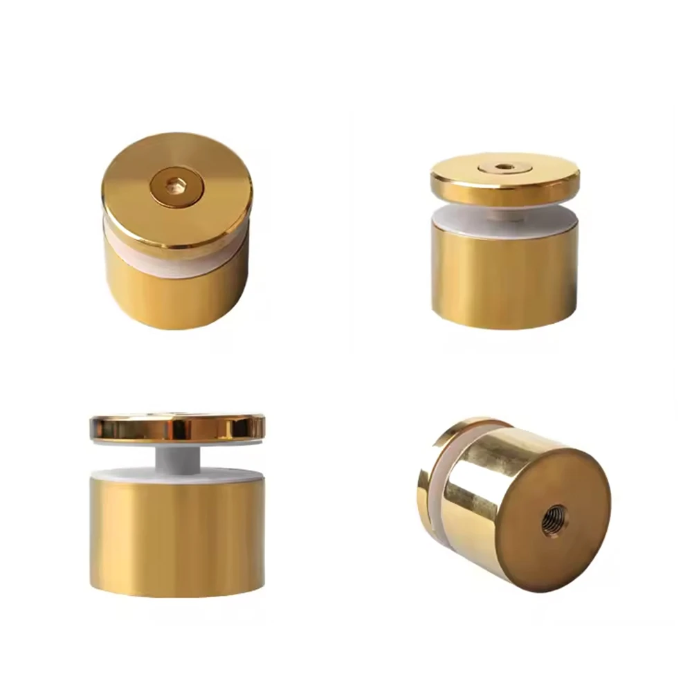 Pomos metálicos CNC con acabado cromo PVD – Tapas interruptor giratorio - imagen 4