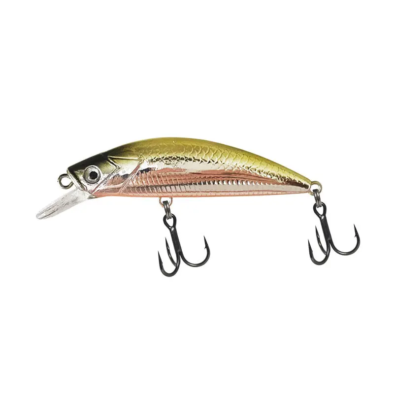 Señuelo de pesca de pececillo hundido, aparejos de pesca Wobbler de fundición larga, Crankbait para perca, Lucio, salmón, lubina, cebo duro, 60mm, 6g - imagen 3