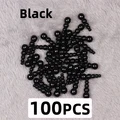 100pcs black